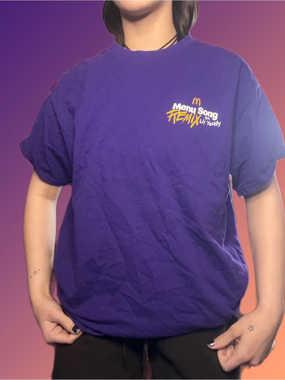 💜 Lil Yachty x McDonald's "Menu Song Remix" Tee! 💜